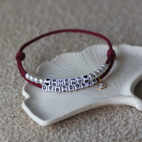 Adresówka dla psa z linki paracord – żólta, Yellow Honey