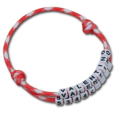 Adresówka dla psa z linki paracord – pomarańczowa, Pumpkin Orange