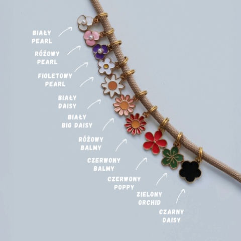 Adresówka dla psa z linki paracord – błękitna, Baby Blue