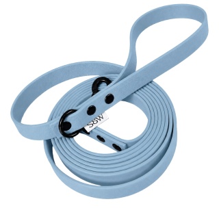 Smycz miejska wodoodporna dla psa TPU - błękitna, Baby Blue