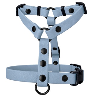 Szelki guard wodoodporne dla psa, błękitne, regulowane TPU – Baby Blue