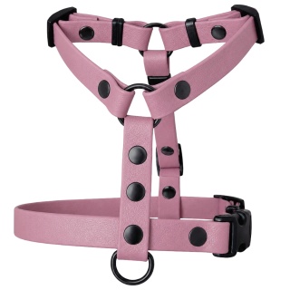 Szelki guard wodoodporne dla psa, brudny róż, regulowane – Dusty Pink