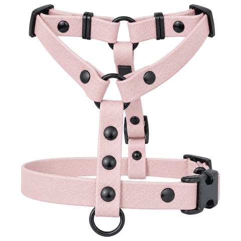 Szelki guard wodoodporne dla psa, różowa, regulowane – Creamy Pink