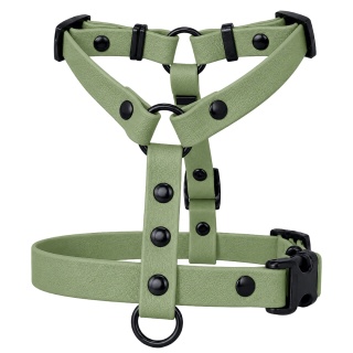 Szelki guard wodoodporne dla psa, zielone pistacja, regulowane TPU – Pistachio